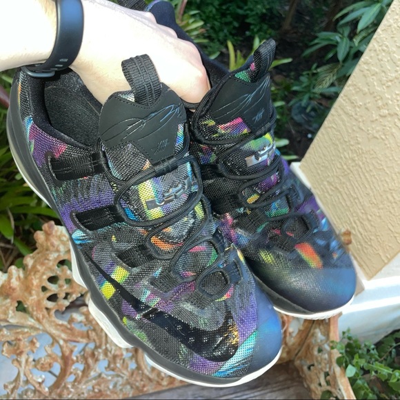 Nike LeBron 13 Low Birds of Paradise 2016 XIII Men’s Basketball shoes 831925-051 - Picture 5 of 14